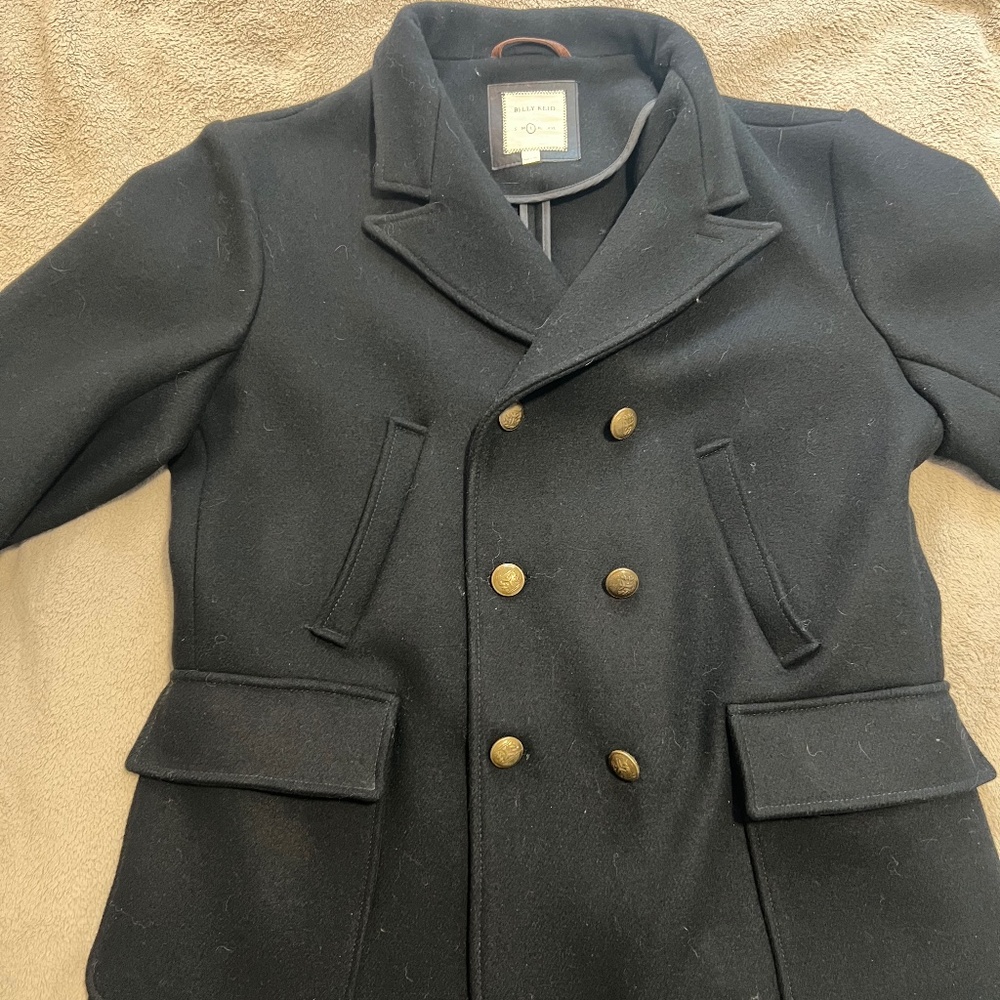 Billy Reid. Men’s Peacoat